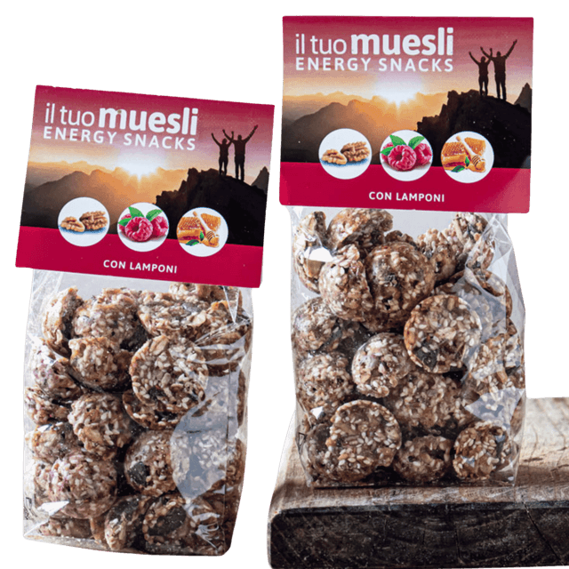 Energy Snacks CON LAMPONI