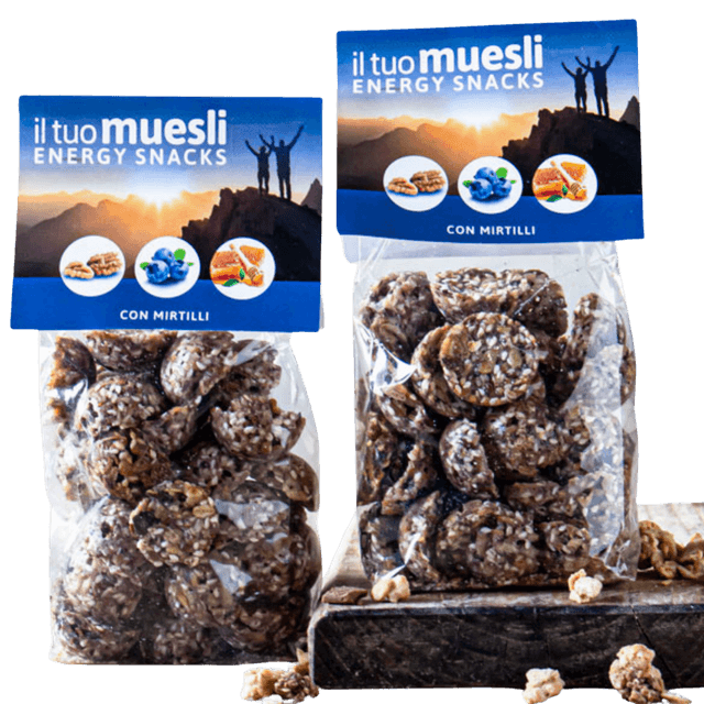 Energy Snacks CON MIRTILLI