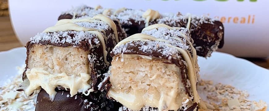 CHOCO-COCCO PROTEIN BARS di Alessandra – Ricette & Ghisa